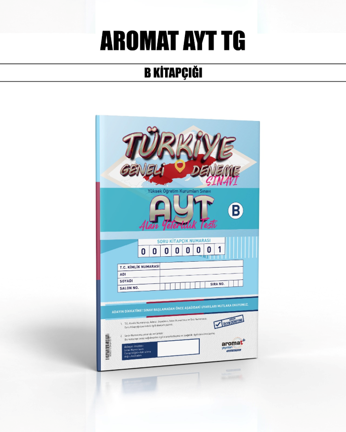 AROMAT YKS AYT TÜRKİYE GENELİ SNV B - 2024-25